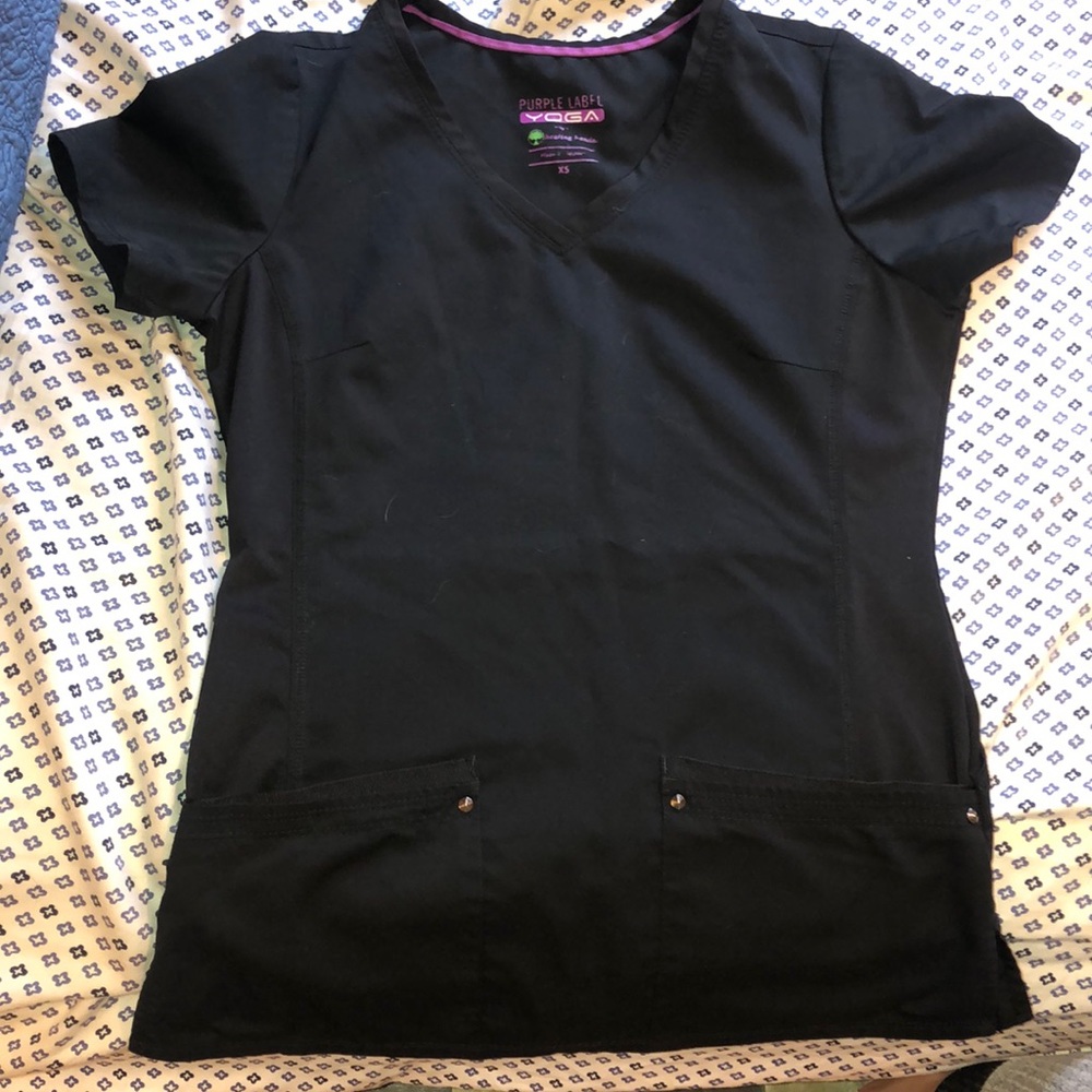 Yoga scrub top